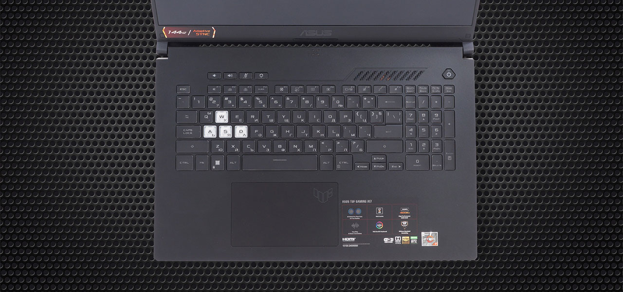 ASUS TUF Gaming A17 FA707 Review